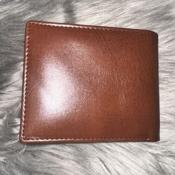 Denileilo Brown faux Leather Wallet - Picture 9 of 10